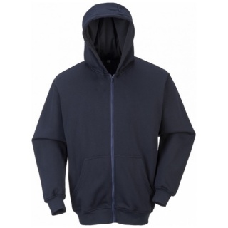 Portwest FR81 FR Zip Front Hooded Sweatshirt